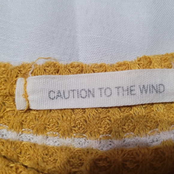 Small Caution to the Wind Women's Shirt - Picture 3 of 3